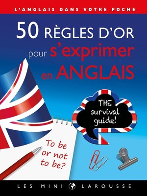 cover image of 50 règles d'or pour s'exprimer en anglais